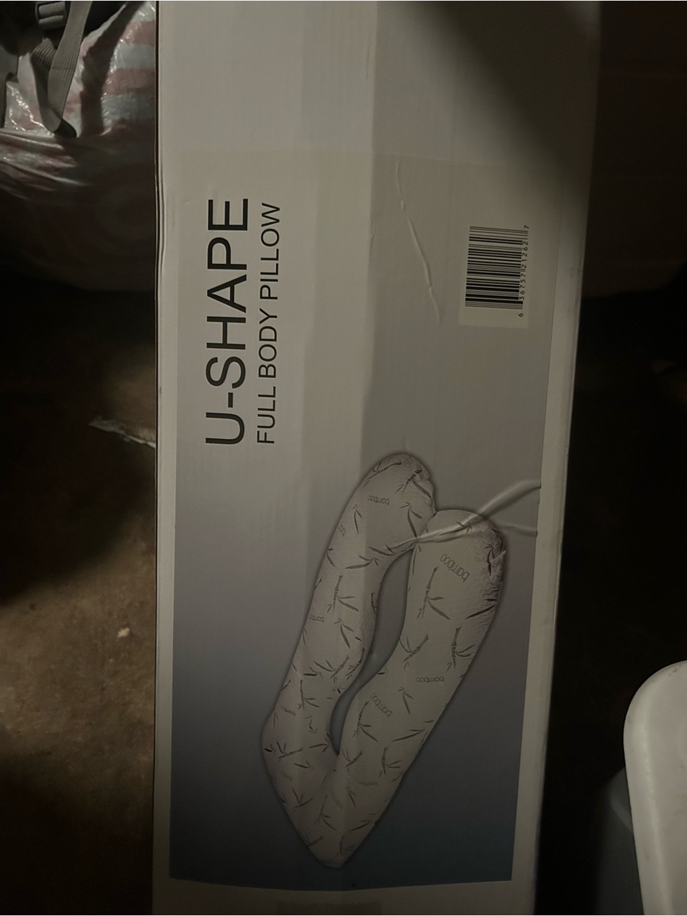 U Shaped Bamboo Body Pillow